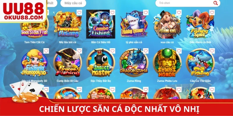 Chiến lược săn cá độc nhất vô nhị