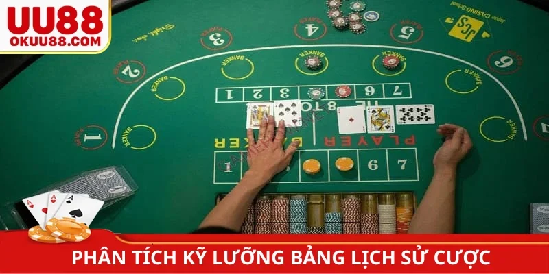 Phân tích kỹ lưỡng bảng lịch sử cược