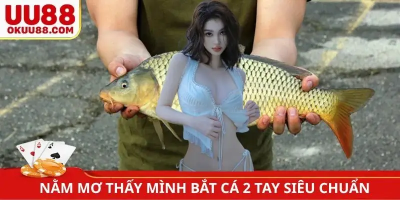 Mơ thấy mình bắt cá 2 tay bìa